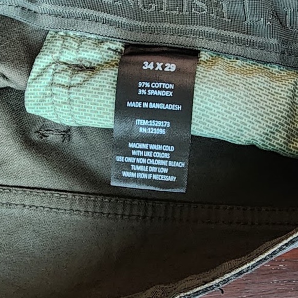 English Laundry Men's Chino 34x29 - Picture 6 of 9